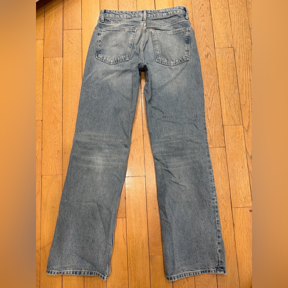 Zara Mid Rise blue jeans - Picture 5 of 5